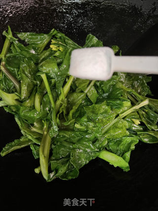 芥蓝肉片的做法步骤：7
