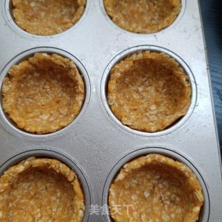 燕麦红薯车厘子蛋挞的做法步骤：8