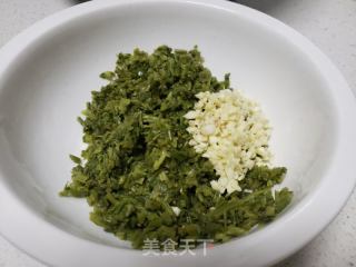 红薯梗馅发面饼的做法步骤：3