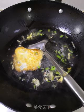 白萝卜海带煎蛋汤的做法步骤：6