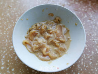 鸡肉香菇炒芥菜的做法步骤：1