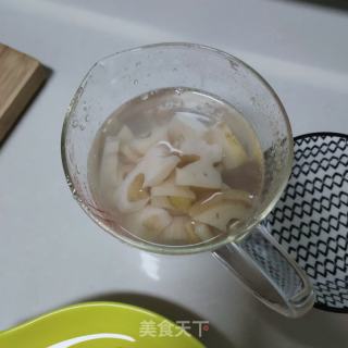 莲藕花生热饮的做法步骤：3
