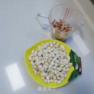 莲藕花生热饮的做法步骤：1