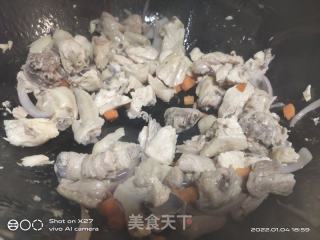 爆炒三黄鸡的做法步骤：5