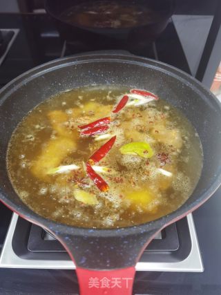 排骨炖花菇的做法步骤：10