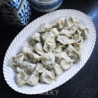 海参韭菜鲜肉水饺的做法步骤：14