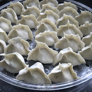 海参韭菜鲜肉水饺的做法步骤：10