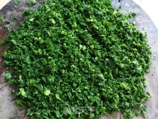 鲜肉荠菜莲藕生煎包的做法步骤：5