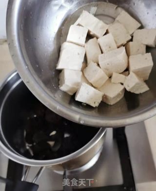 豆腐黑木耳素汤的做法步骤：4
