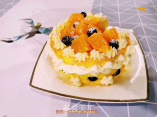 橙汁戚风的做法步骤：18