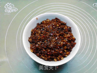 腊肉蘑菇叶儿粑的做法步骤：10