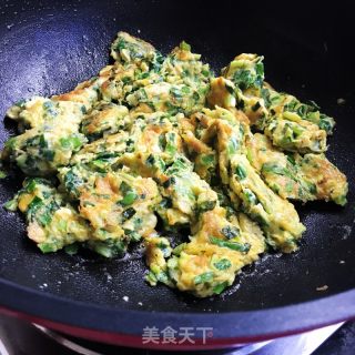 家常韭菜炒蛋的做法步骤：6