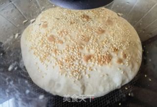 芝麻发面糖饼的做法步骤：14