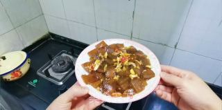 家常炒凉粉的做法步骤：9