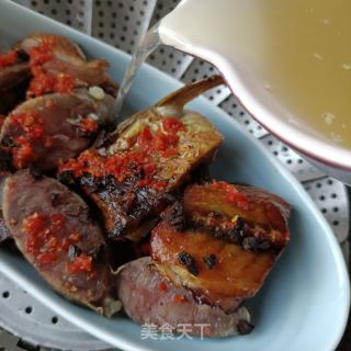 腊味合蒸的做法步骤：16