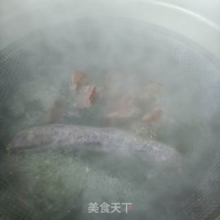 腊味合蒸的做法步骤：11