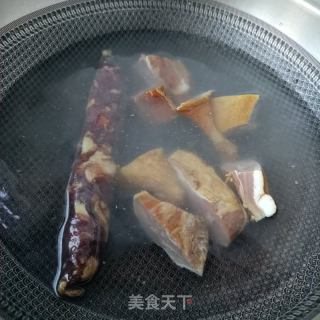腊味合蒸的做法步骤：6