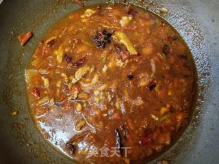 西红柿肉丝蒸卤面的做法步骤：18