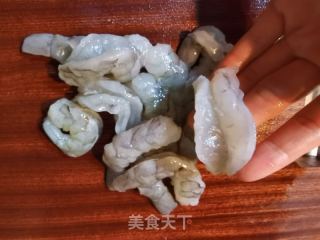 芦笋炒虾仁的做法步骤：2