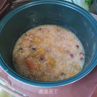 南瓜红枣粥的做法步骤：4