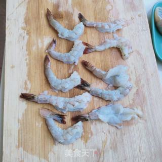 脆皮炸虾的做法步骤：2