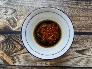 红油拌白菜芯的做法步骤：6