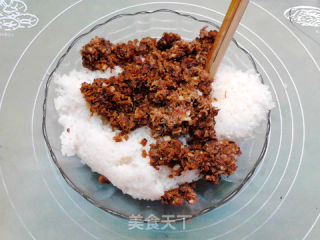 饺子皮版腊肉蘑菇烧麦的做法步骤：13