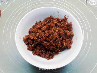 饺子皮版腊肉蘑菇烧麦的做法步骤：10
