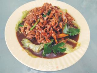 京葱炒肉丝的做法步骤：18