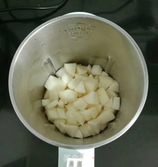 白果枸杞雪梨汁的做法步骤：4