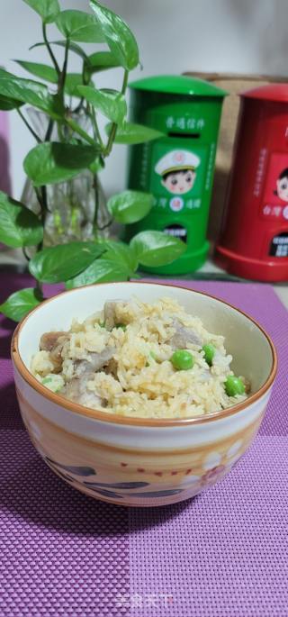 腊肠芋头焖饭的做法步骤：15
