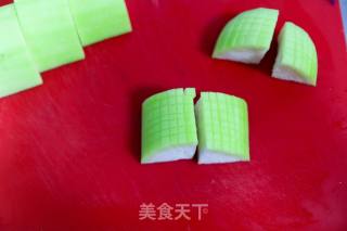 蒜仔烧瓠子的做法步骤：3