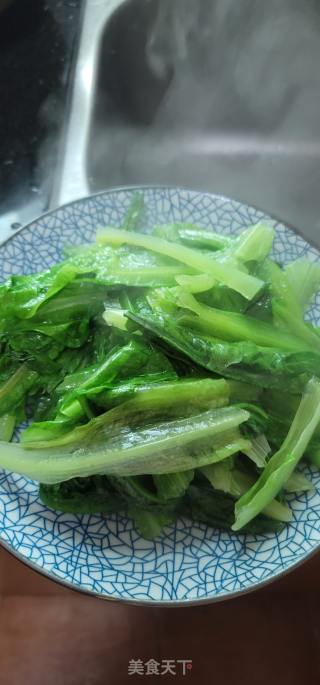 蒜香油麦菜的做法步骤：6