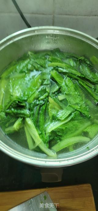 蒜香油麦菜的做法步骤：5