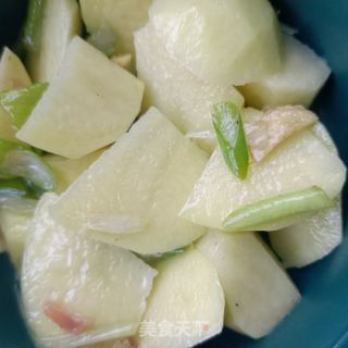 腊兔腿蒸土豆的做法步骤：6