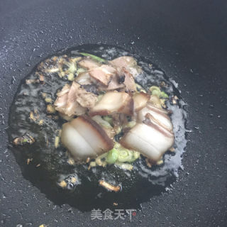 白菜粉条炖腊肉的做法步骤：8