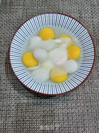 山药鸡蛋汤圆糖水的做法步骤：8