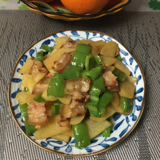 腊肉炒土豆的做法步骤：9