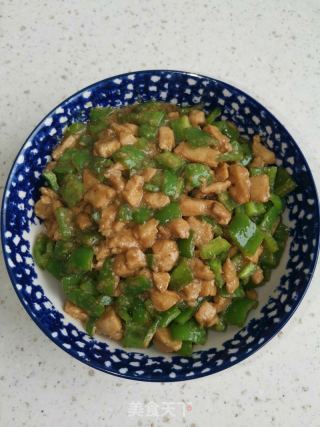 辣椒炒肉丁的做法步骤：4