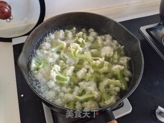 不过油的干锅菜花！的做法步骤：3