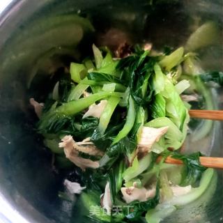 油菜拌王鸽的做法步骤：11