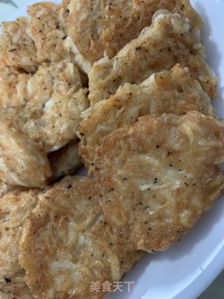 鲜虾饼的做法步骤：5
