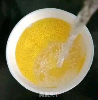 小米玉米汁的做法步骤：1