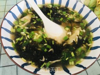 紫菜蛋花汤的做法步骤：9