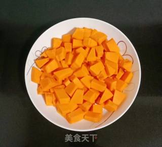 小米南瓜羹的做法步骤：2