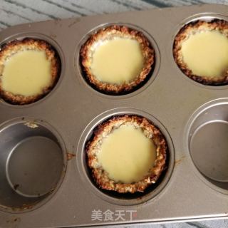 香蕉燕麦杯蛋挞的做法步骤：3