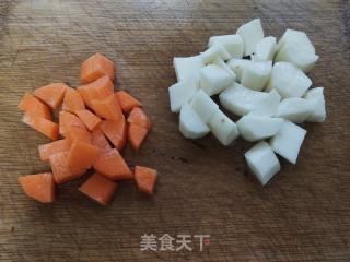 山药虾仁豆腐汤的做法步骤：2