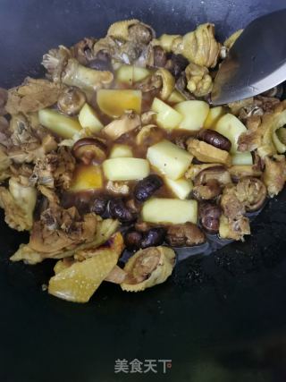 香菇土豆烧鸡肉的做法步骤：11