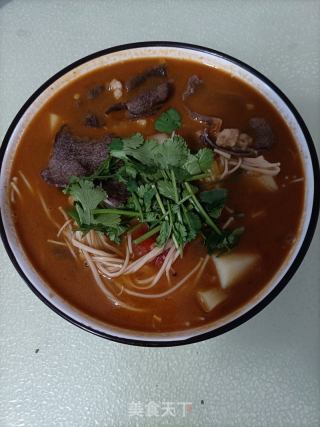 番茄土豆肥牛汤的做法步骤：14