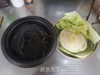 白菜炒粉条的做法步骤：2